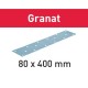 Hoja de lijar STF 80X400 P100 GR/50 Granat