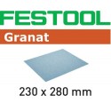 ABRASIVOS GRANAT 230 X 280 mm