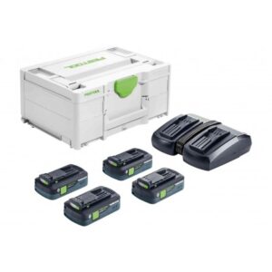 FESTOOL SET DE ENERGÍA SYS 18V 4X4,0/TCL 6 DUO