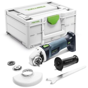 FESTOOL AMOLADORA ANGULAR A BATERÍA AGC 18-125 EB-BASIC-5,0