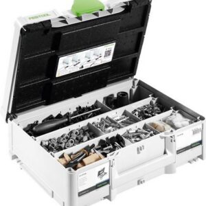 FESTOOL SURTIDO DEL SISTEMA DE UNIÓN DOMINO KV-SYS D8 CONECTORES