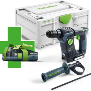 FESTOOL MARTILLO PERFORADOR A BATERÍA BHC 18-BASIC (batería de regalo )